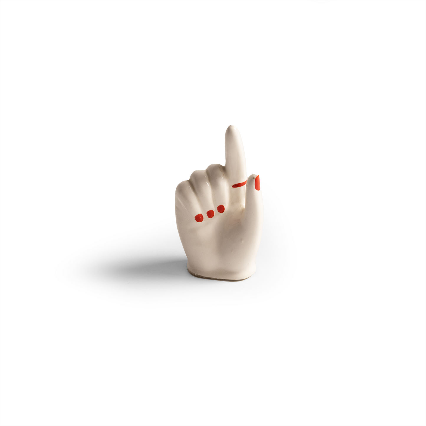 Don't Forget! porcelain hand